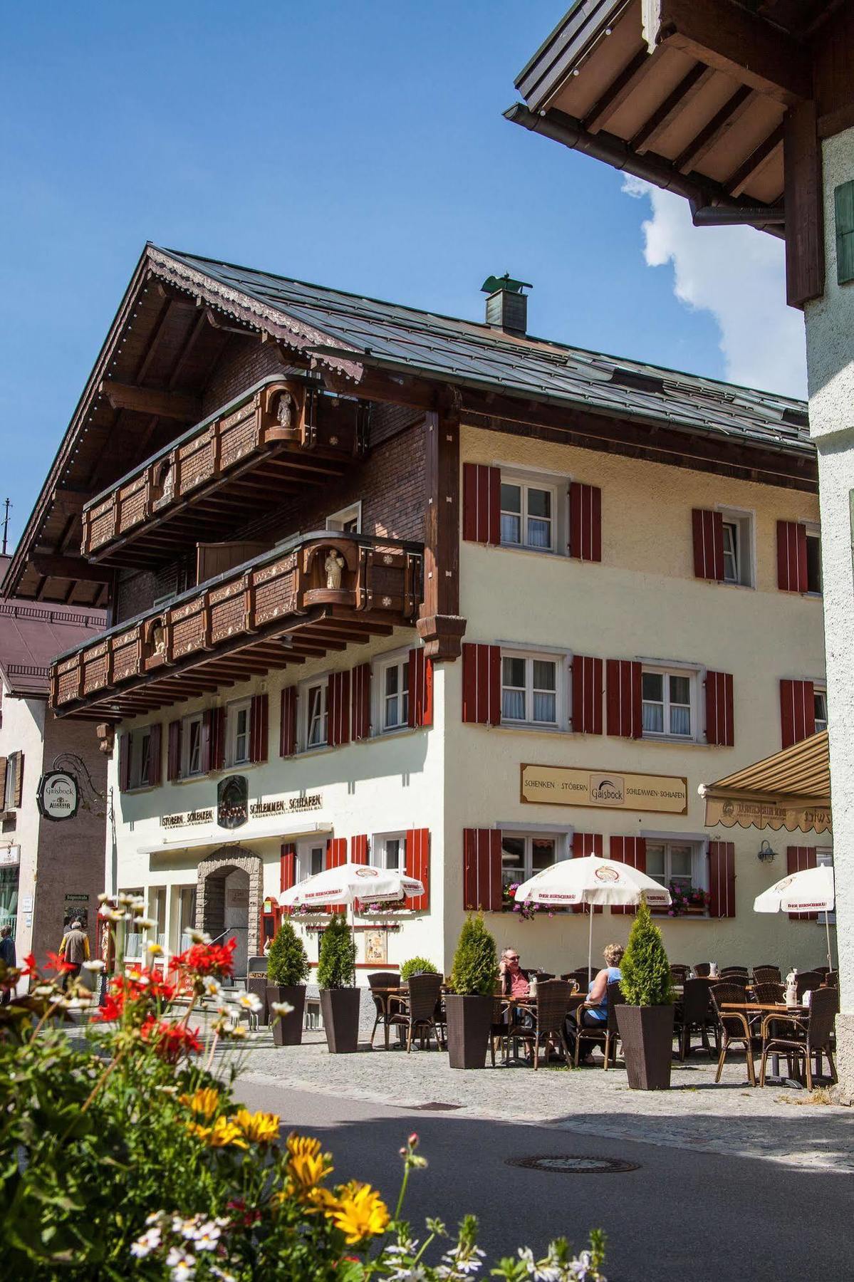 Апартаменты Gaisbock Der Dorfurlaub Фишен Экстерьер фото